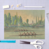  Rowers Race Boat Race Tissuepapier (Craft)