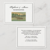 Rowers Race Boat Race Visitekaartje (Voorkant / Achterkant)