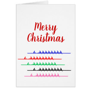 Rowers van de Ras van de bemanning - tot vijf bote