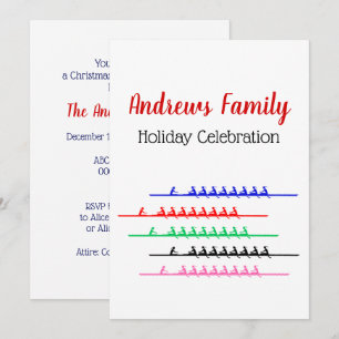 Rowers voor dames en heren met een Race-roeibaan - Kaart