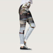 Rowing Amid the Japanese Cherry Blossom Leggings (Rechts)
