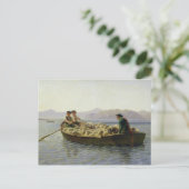 Rowing-boot, 1863 briefkaart (Staand voorkant)