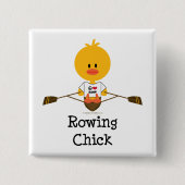 Rowing Chick Button (Voorkant)