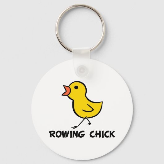 Rowing Chick Sleutelhanger (Voorkant)
