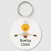 Rowing Chick Sleutelhanger (Voorkant)