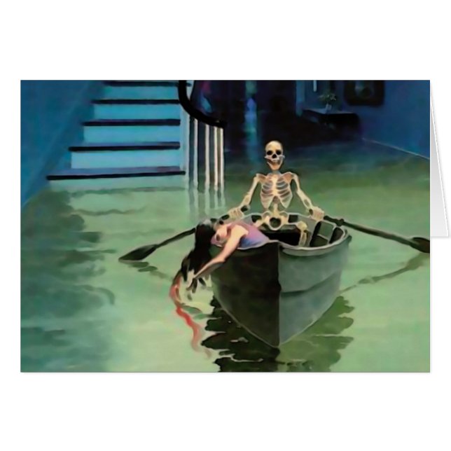 Rowing Death ~ Kaart (Voorkant Horizontaal)