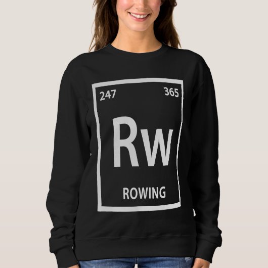 Rowing Element   Chemistry Periodic Table Trui (Voorkant)