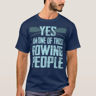 Rowing Kayak 8 T-shirt