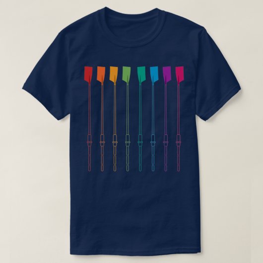 Rowing Pride T-shirt (Design voorkant)