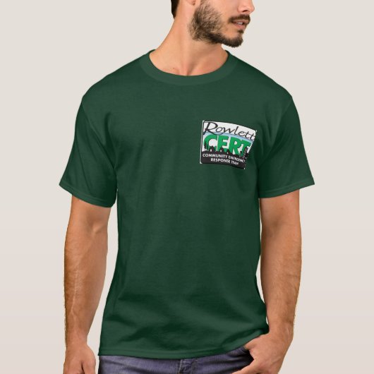 Rowlett CERT-Shirt T-shirt (Voorkant)