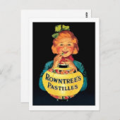 Rowntree's Pastilles  Snoep AD Briefkaart (Voorkant / Achterkant)