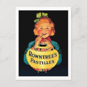 Rowntree's Pastilles Snoep AD Briefkaart