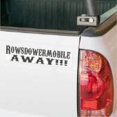 Rowsdower mobiel onderweg! Sticker (Op Truck)