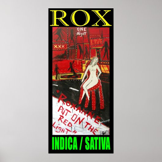 ROX INDICA SATIVA POSTER (Voorkant)