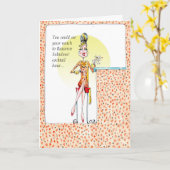 Roxanne Fabulous anniversaire ou carte d'amitié (Fleur jaune)