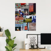 Roxbury, MA-fotocollage muur Poster (Thuiskantoor)