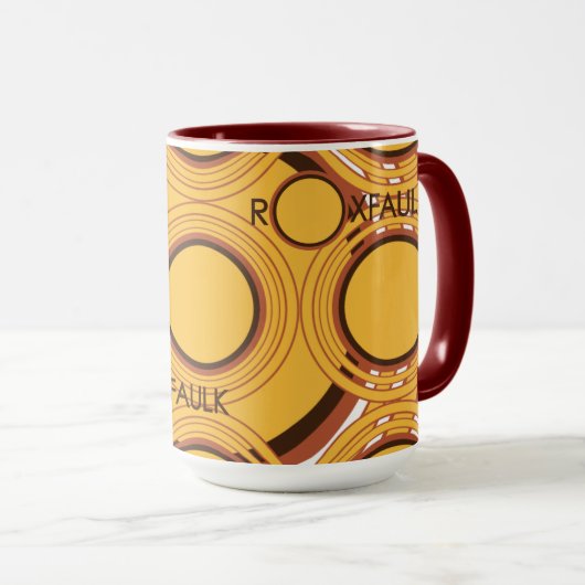 RoxFaulk Beaucoup de soleils Mug (Devant droit)