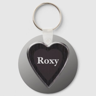 Roxy Heart Keychain