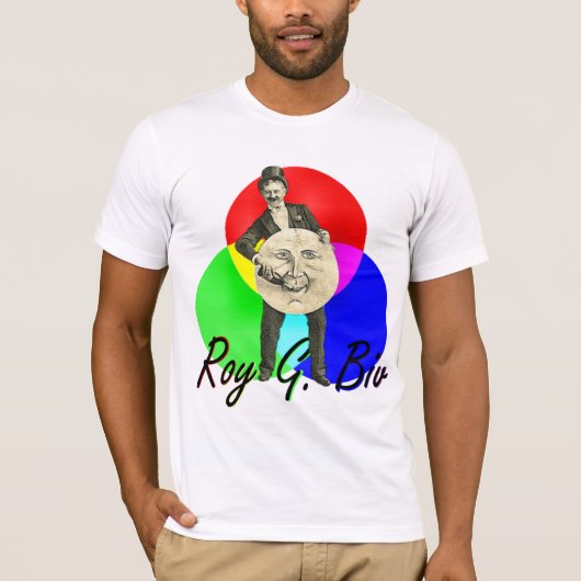 Roy G. Biv T-shirt (Voorkant)