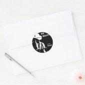 Roy Heinrich en de pick-ups Ronde Sticker (Envelop)