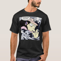 Roy Lichtenstein - Zeppelin Rules Classic T-Shirt