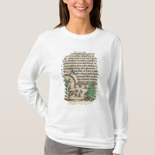 Roy Page of text met illustratie van T-shirt
