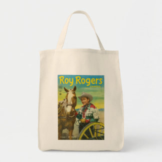 ROY ROGERS Canvas tas 1951 Comics Cowboy TRIGGER