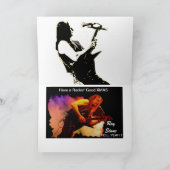 ROY STONE LOURD MÉTAL CARTE XMAS (Intérieur)