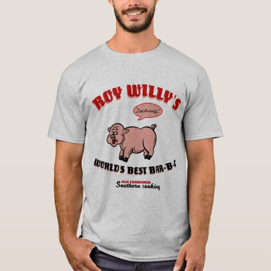 Roy Willy's (Beste BBQ0) T-shirt (Voorkant)