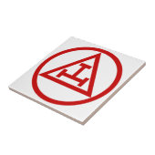 ROYAAL ARCH MASONS CIRCULAIR TEGELTJE (Zijkant)