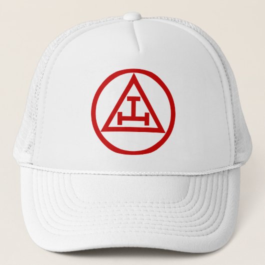 ROYAAL ARCH MASONS CIRCULAIR TRUCKER PET (Voorkant)