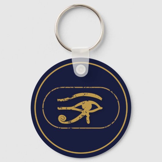 ROYAAL OOG VAN HORUS KERNRING SLEUTELHANGER (Voorkant)