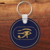 ROYAAL OOG VAN HORUS KERNRING SLEUTELHANGER (Voorkant)