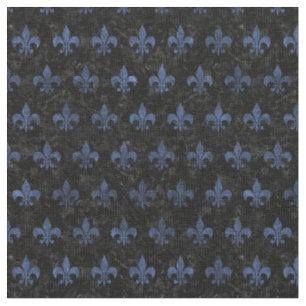 ROYAL1 ZWARTE MARBLE & BLUE STONE (R) STOF