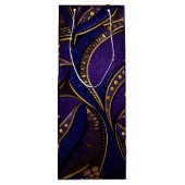 Royal Afro Wax Pattern Wijn Cadeautas (Achterkant)