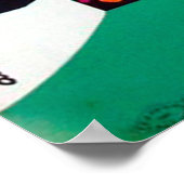 Royal Air Maroc Vintage Travel Poster (Hoek)