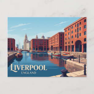 Royal Albert Dock Engeland Briefkaart