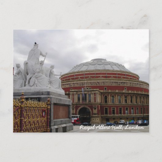 Royal Albert Hall, Londen Briefkaart (Voorkant)