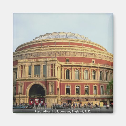 Royal Albert Hall, Londen, Engeland, Verenigd Koni Magneet (Voorkant)