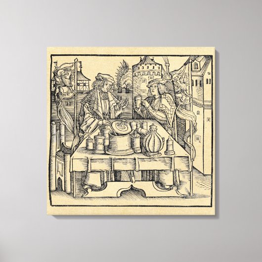 Royal Alchemist Laboratory Canvas Afdruk (Voorkant)