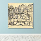 Royal Alchemist Laboratory Canvas Afdruk (Insitu (Houten vloer))