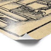 Royal Alchemist Laboratory in the Castle Foto Afdruk (Hoek)