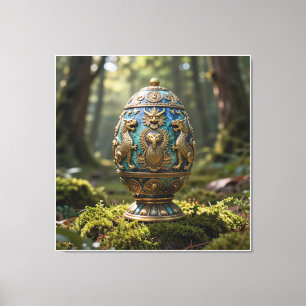 Royal Ancient Heritage Egg Art-Elite Collectie 0 Canvas Afdruk