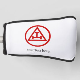 Royal Arch Chapter Vrijmetselaar Gift Golfer Golfheadcover