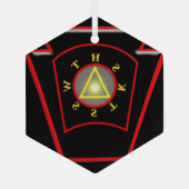 Royal Arch Glas Ornament (Achterkant)