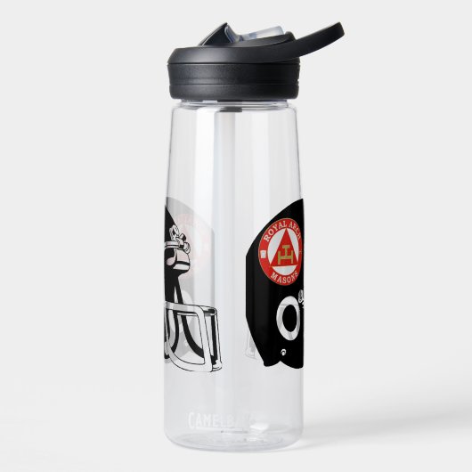 Royal Arch Mason Football Waterfles (Links)