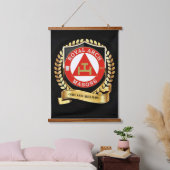 Royal Arch Mason Hanging Tapestry Hangend Wandkleed (Slaapkamer)