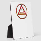 Royal Arch Triple Tau Fotoplaat (Zijkant)