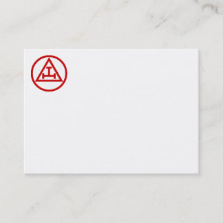 Royal Arch Visitekaartje