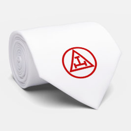 Royal Arch vrijmetselaar monogram Stropdas